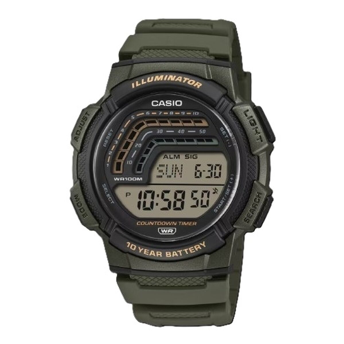 ceas barbati casio ws 1800 3avef