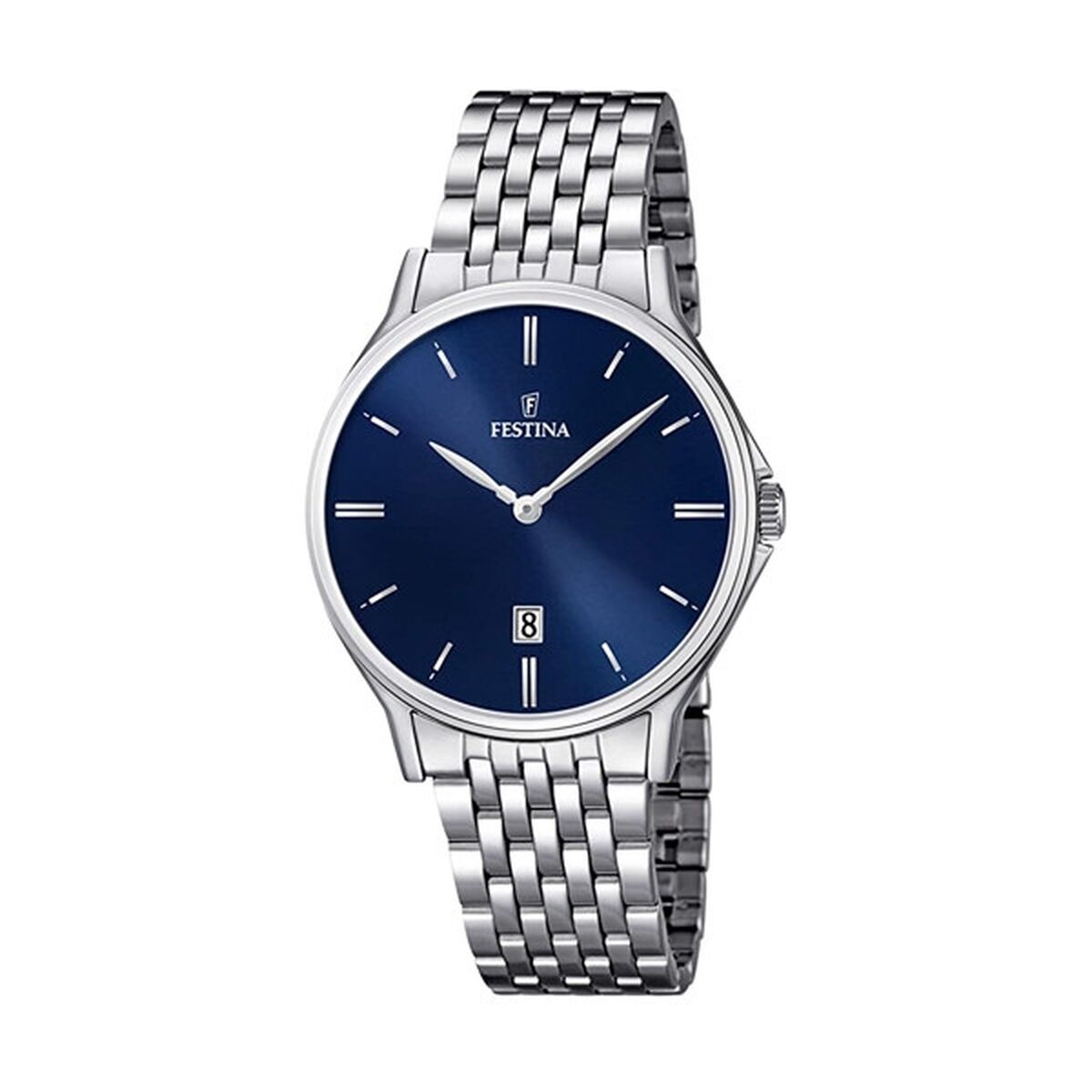 ceas barbati festina f16744/3 argintiu
