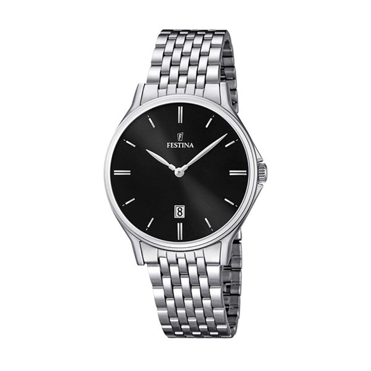 ceas barbati festina f16744/4 negru argintiu