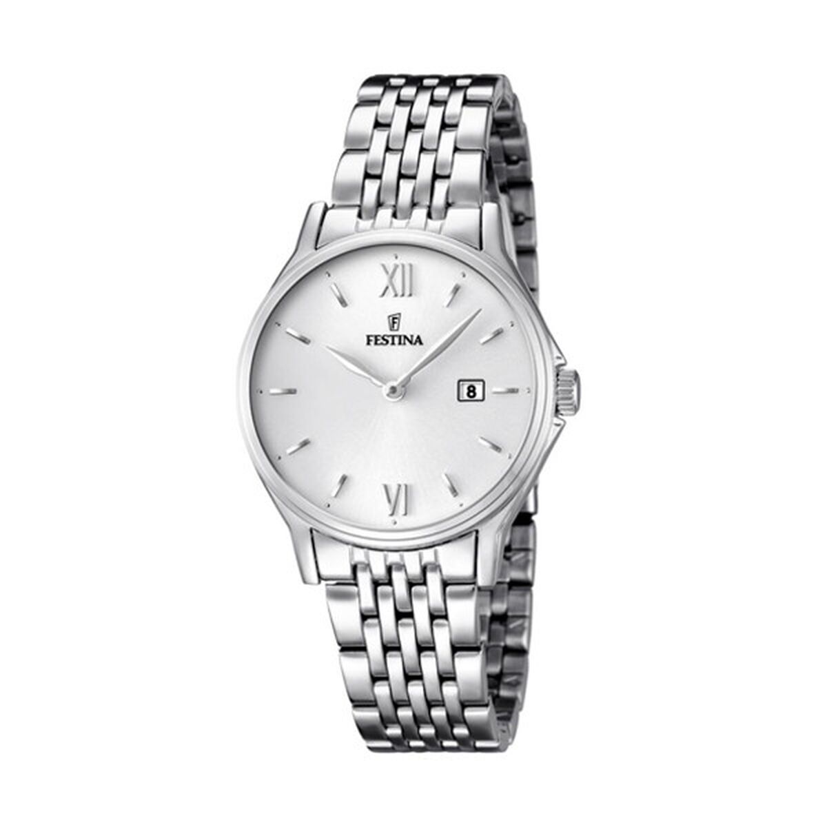 ceas barbati festina f16748/2 argintiu