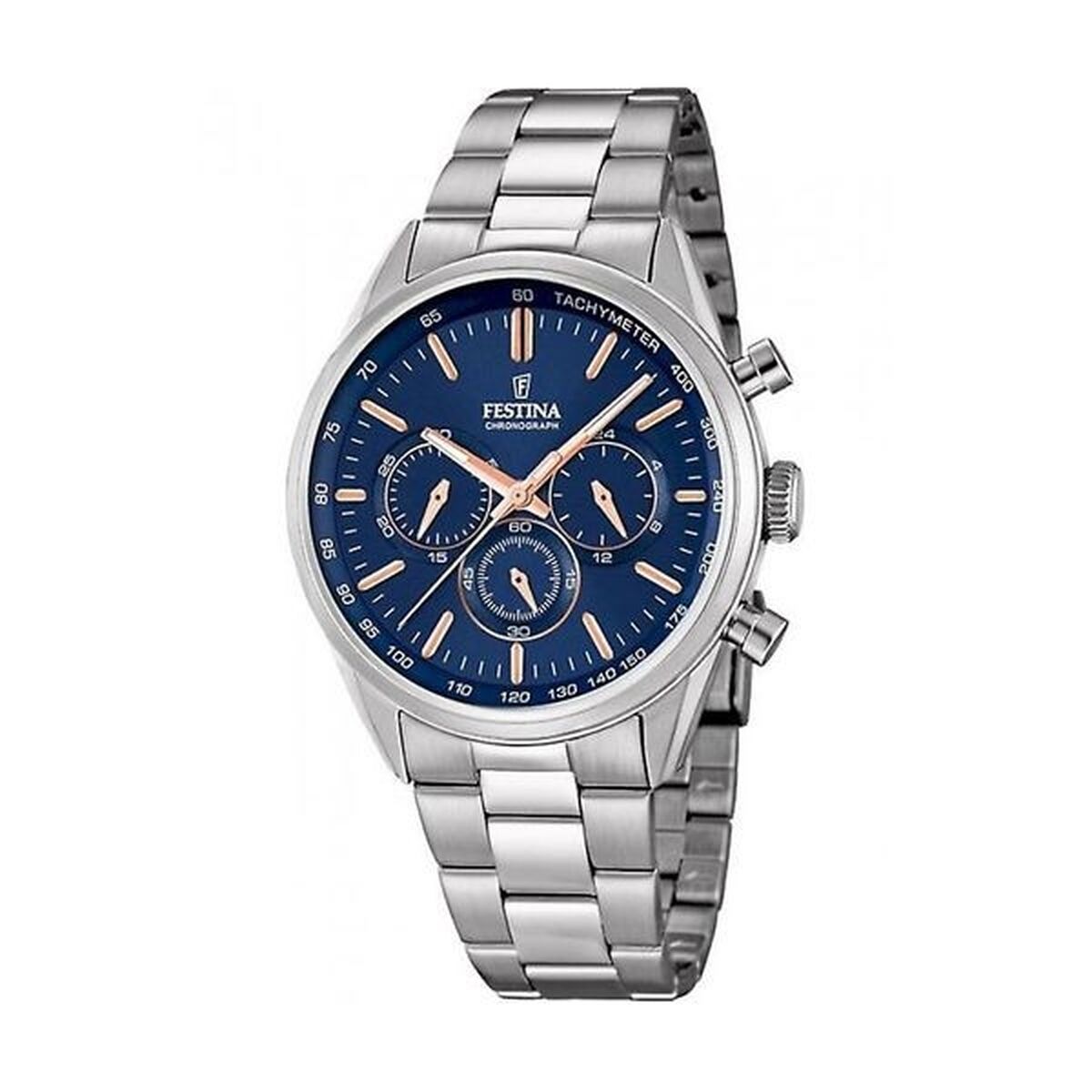 ceas barbati festina f16820/a argintiu