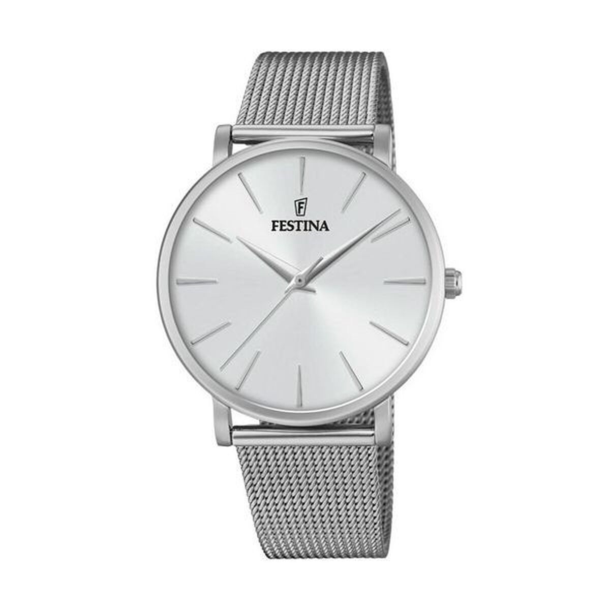 ceas barbati festina f20475/1 argintiu