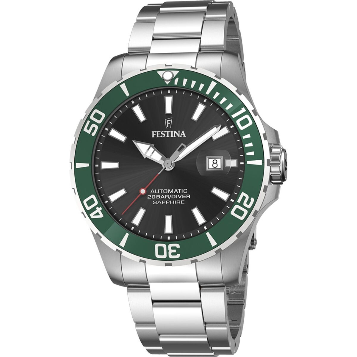 ceas barbati festina f20531/2 argintiu
