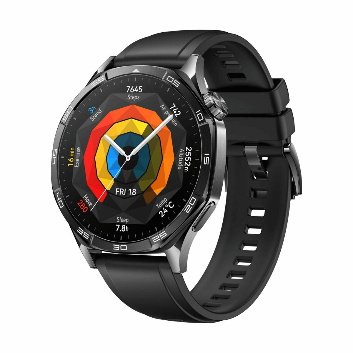 ceas bărbați huawei watch gt 5 negru 1,43" 46 mm