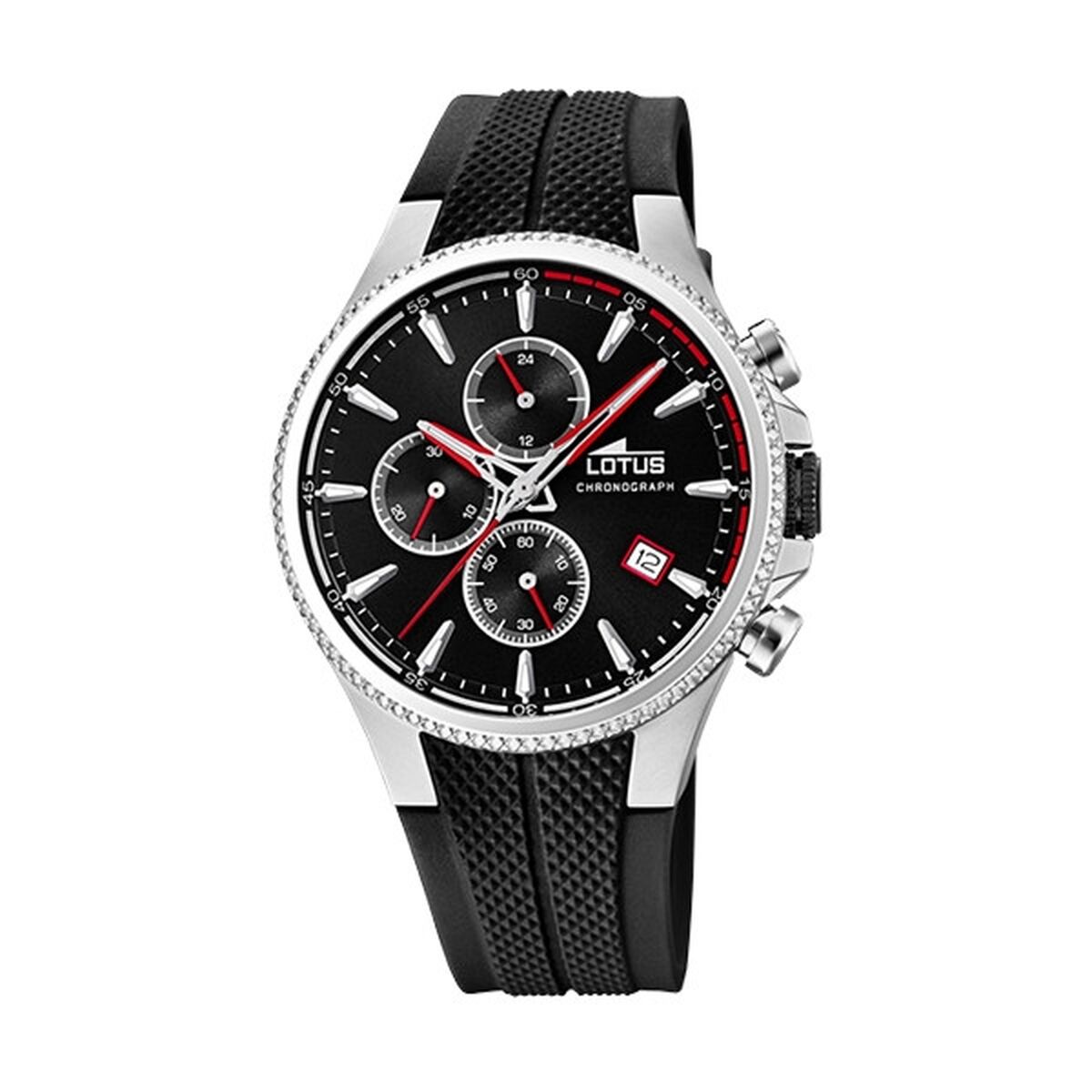 ceas barbati lotus 18621/2 negru
