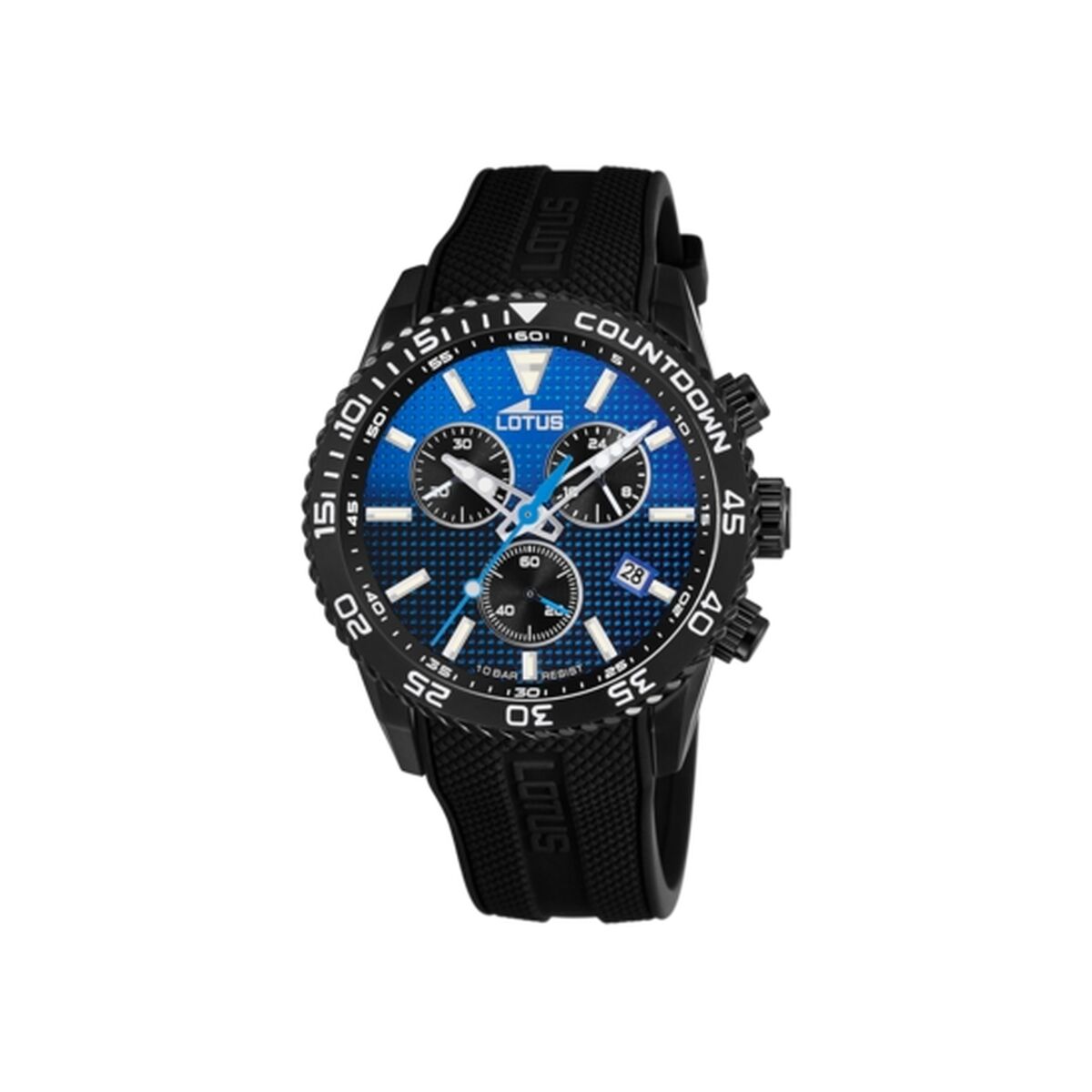 ceas barbati lotus 18672/a negru