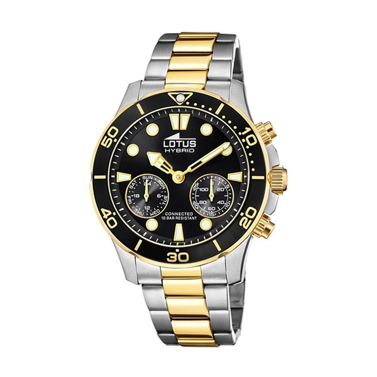 ceas barbati lotus 18801/2 negru