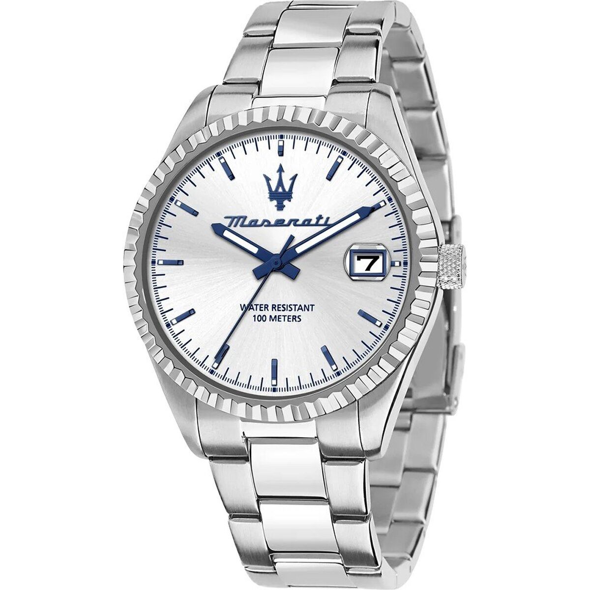 ceas barbati maserati r8853100045 argintiu (Ã 43 mm)