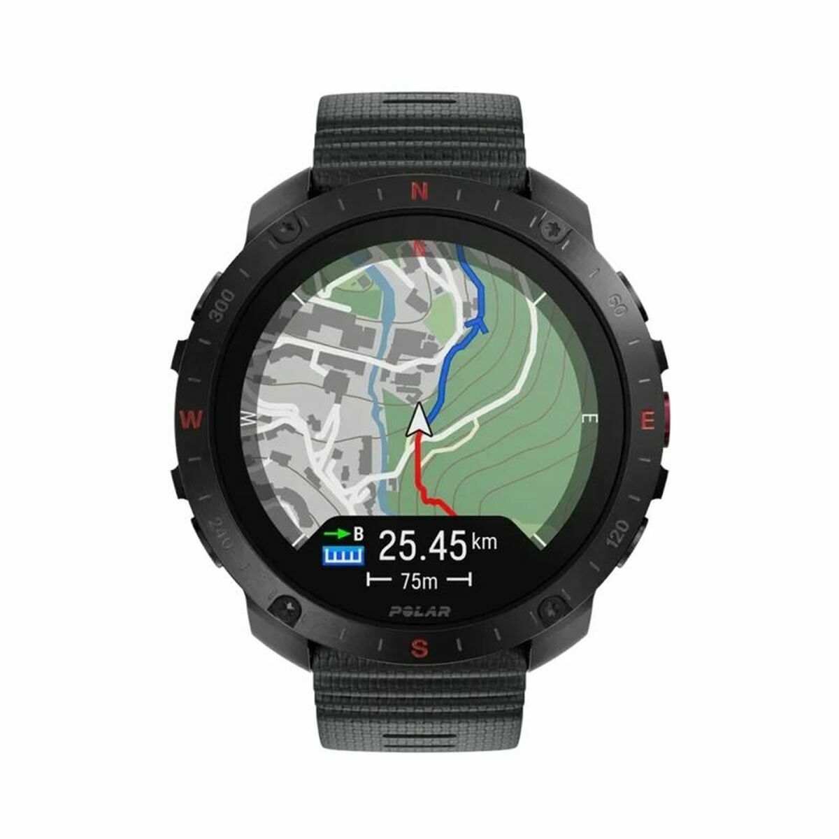 ceas bărbați polar 900110283 negru 1,39"