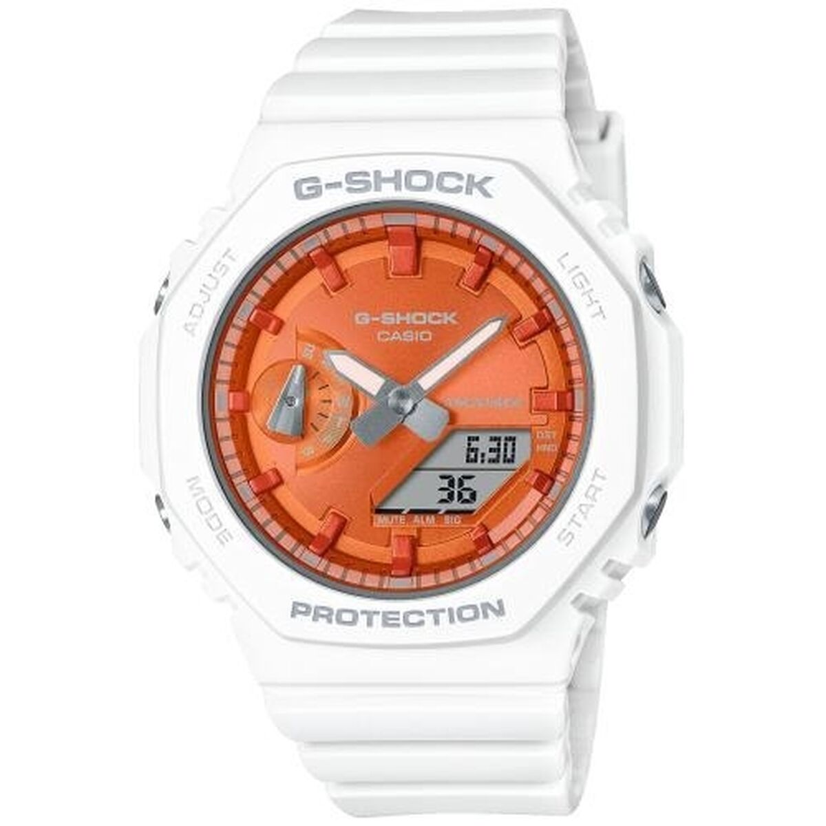 ceas dama casio g shock oak compact precious heart serie (diam. 43 mm)