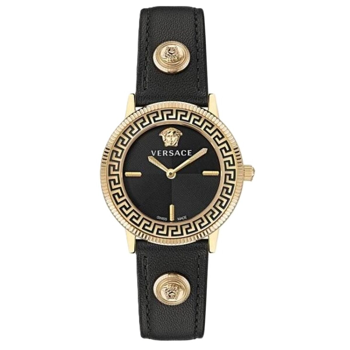 ceas dama versace v tribute 2h negru (diam. 36 mm)