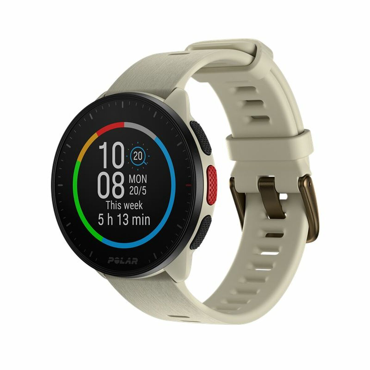 ceas sportiv polar alb 1,2"