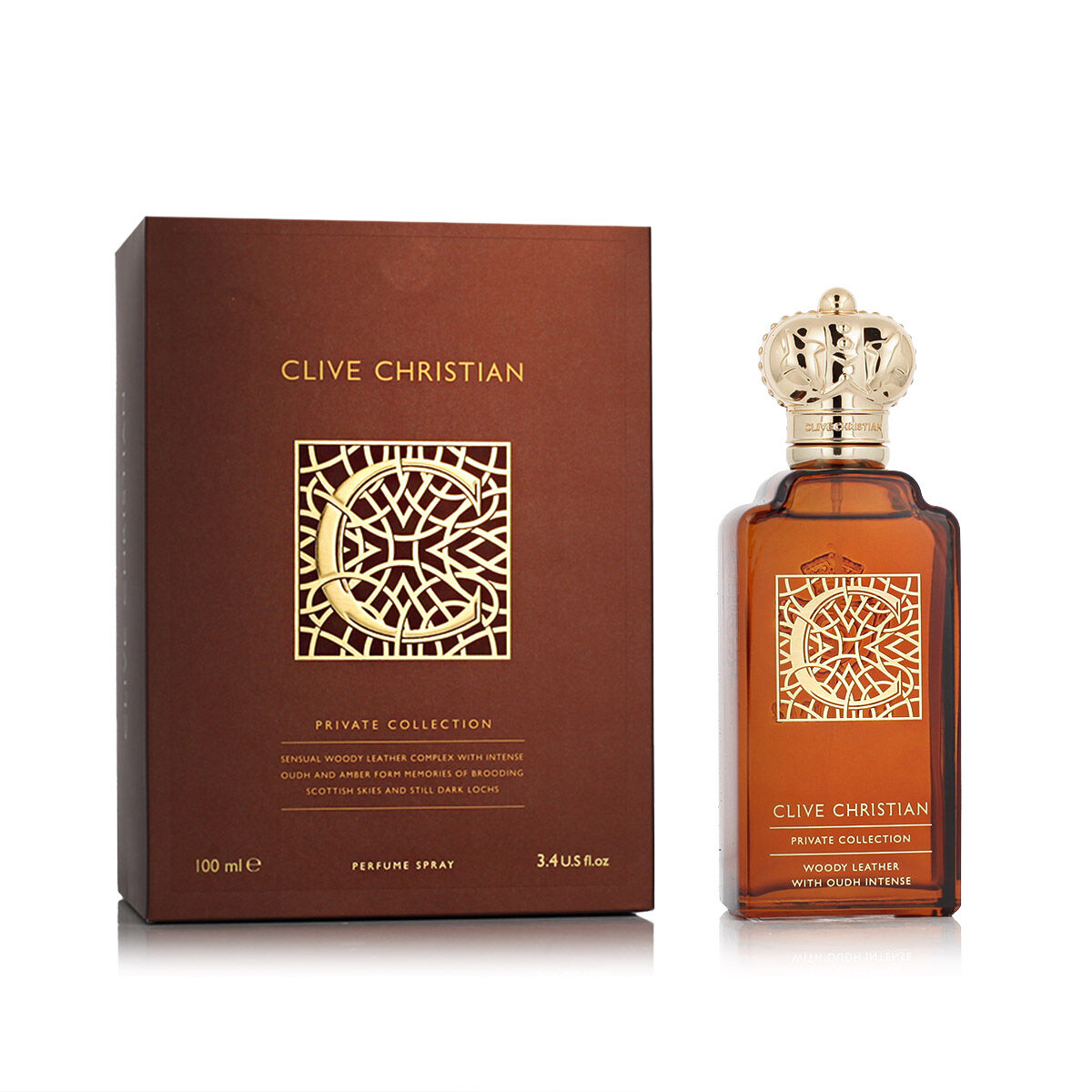 parfum barbati clive christian c: woody leather c: woody leather 100 ml