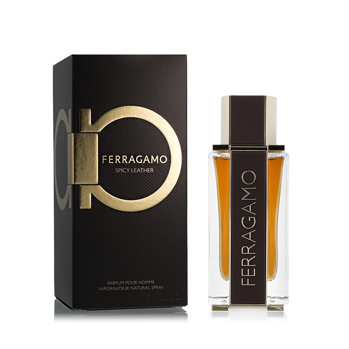 parfum barbati ferragamo ferragamo spicy leather edp 100 ml