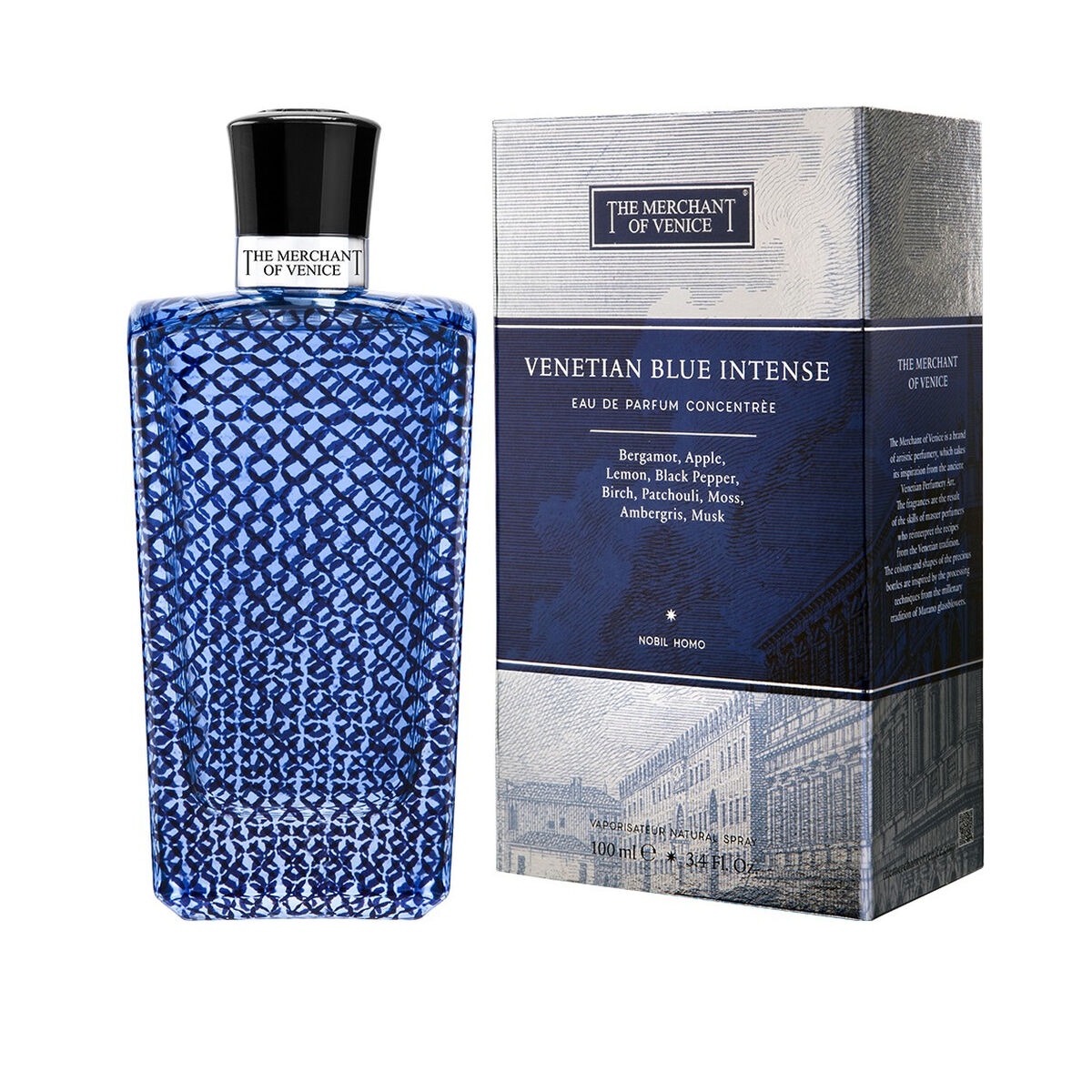 parfum barbati the merchant of venice venetian blue intense edp 100 ml