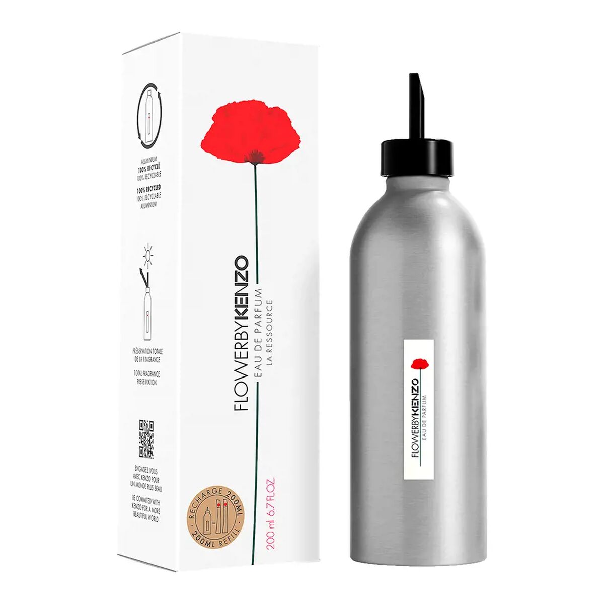 parfum femei kenzo flower by kenzo edp 200 ml reumplere
