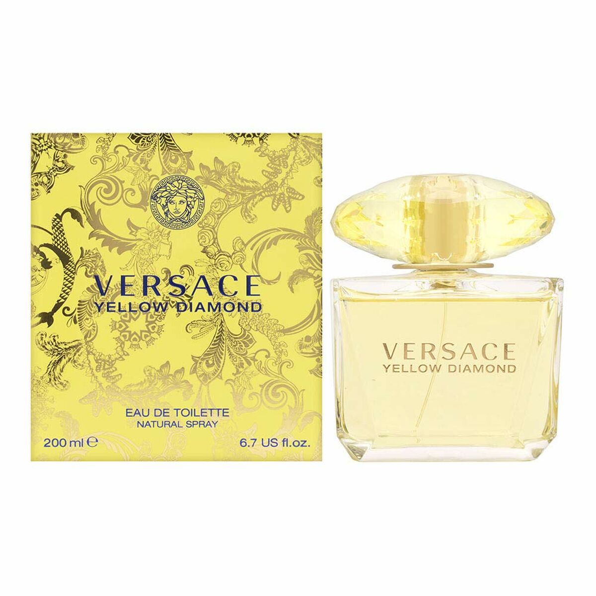 parfum femei versace edt yellow diamond 200 ml