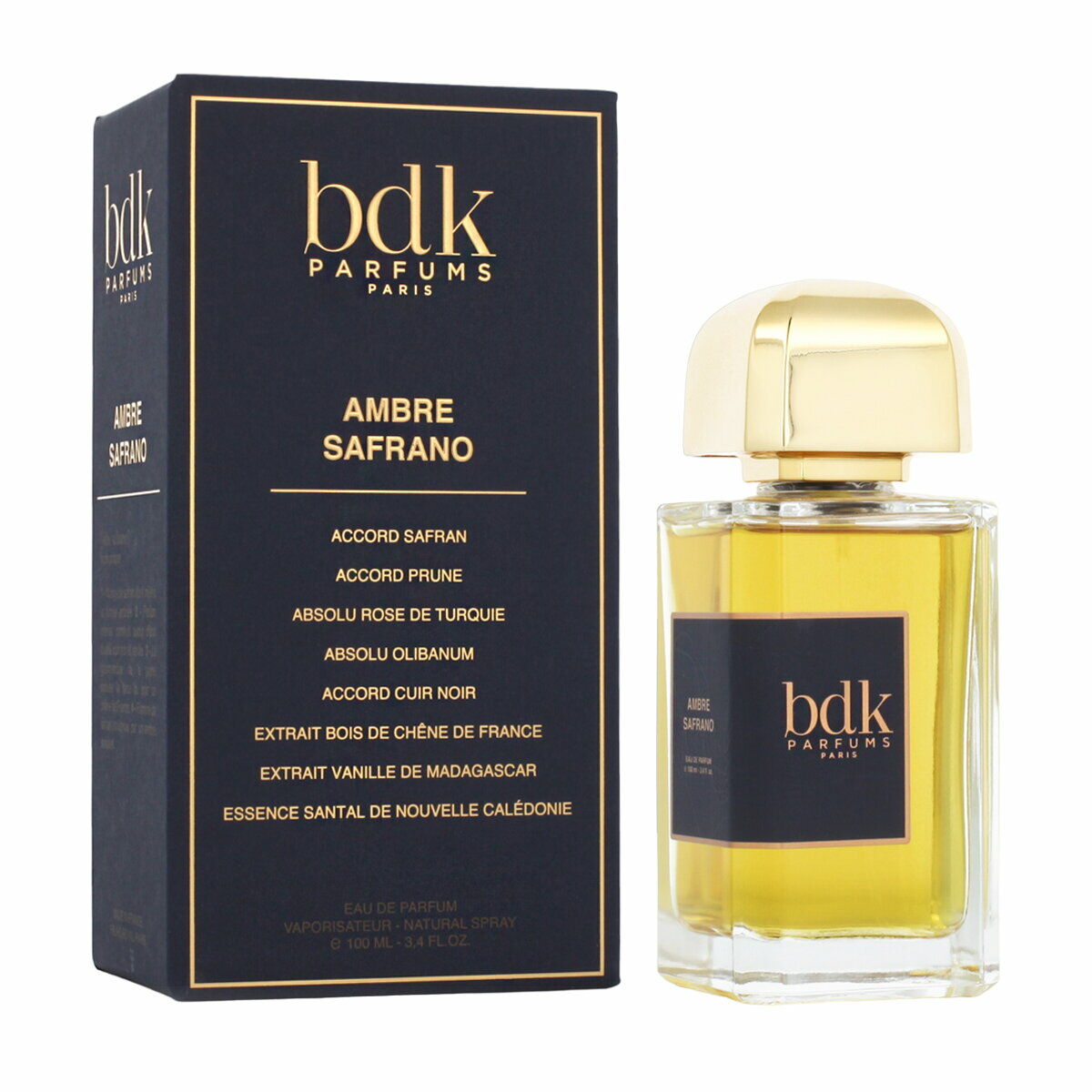 parfum unisex bdk parfums ambre safrano edp 100 ml