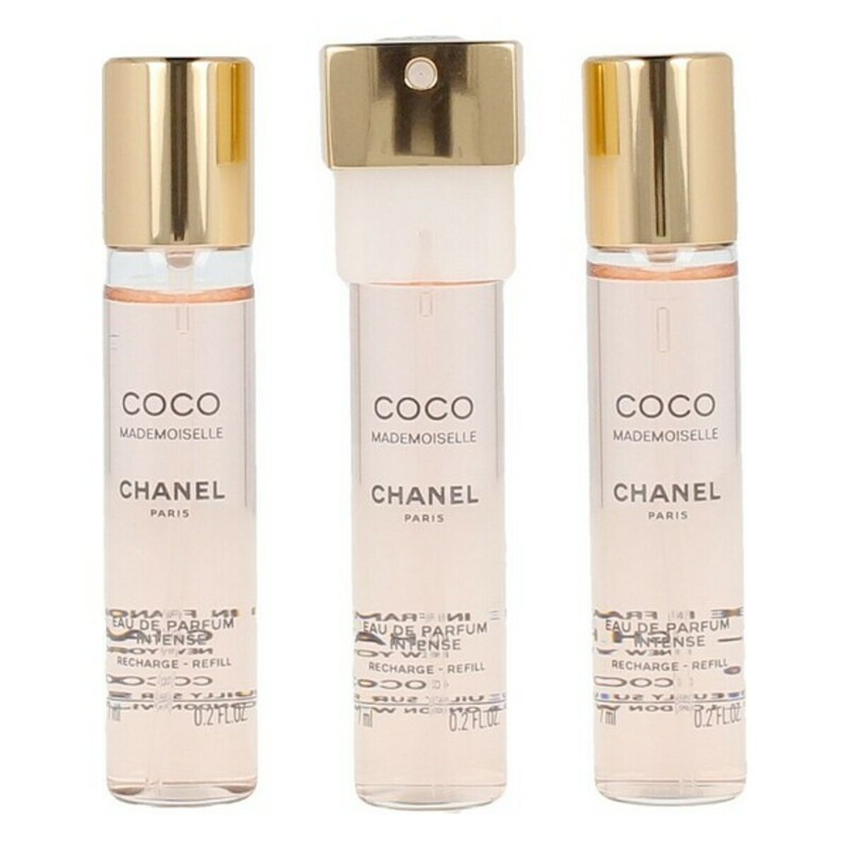 parfum unisex coco mademoiselle chanel (3 x 7 ml) coco mademoiselle 7 ml