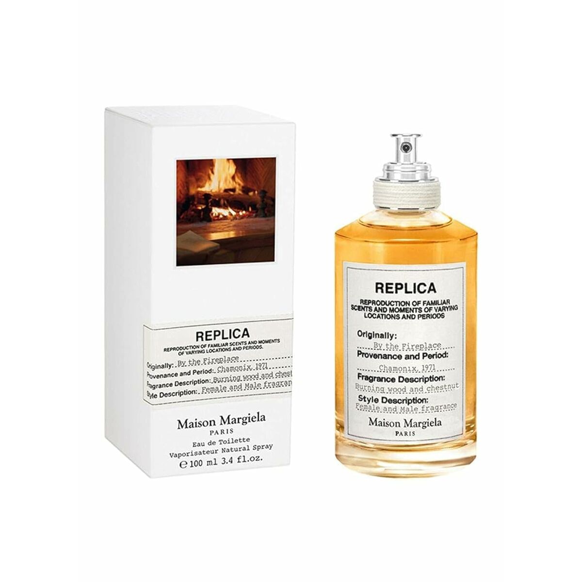 parfum unisex maison margiela replica by the fireplace 100 ml