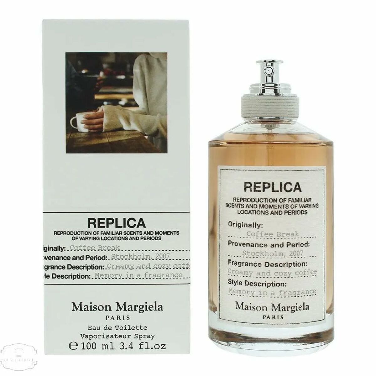 parfum unisex maison margiela replica coffee break edt 100 ml