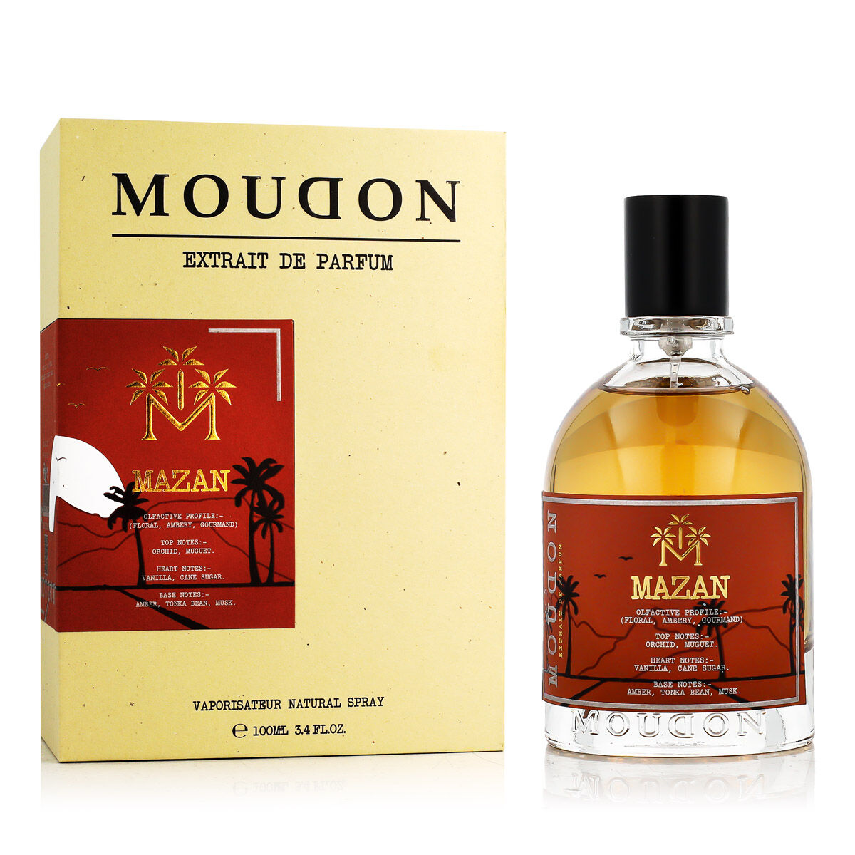 parfum unisex moudon mazan 100 ml