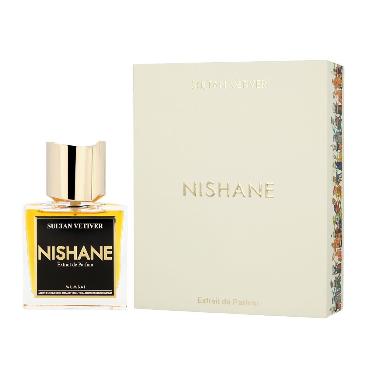 parfum unisex nishane sultan vetiver edp 50 ml
