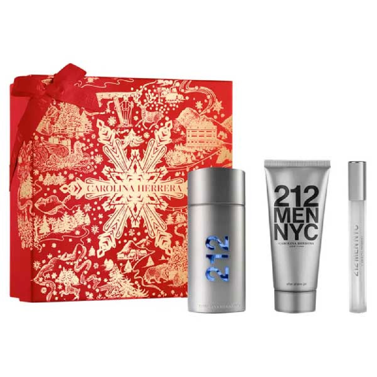 set de parfum barbati carolina herrera 212 men edt 100 ml