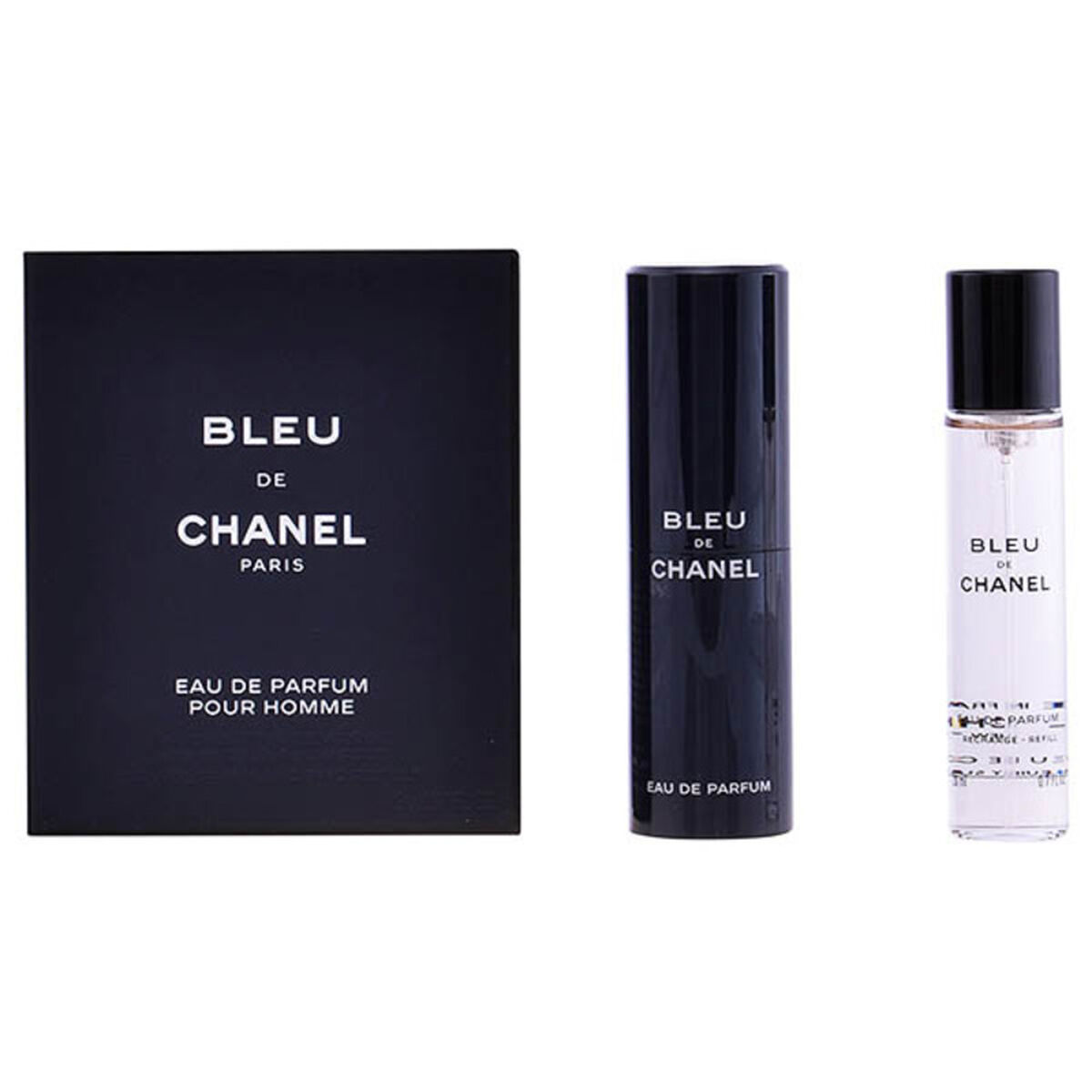set de parfum barbati chanel bleu