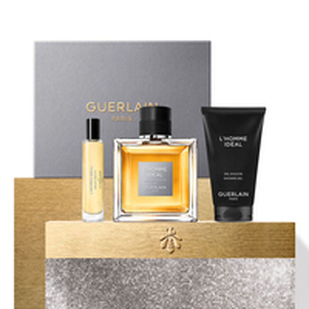 set de parfum barbati guerlain l'homme ideal edt