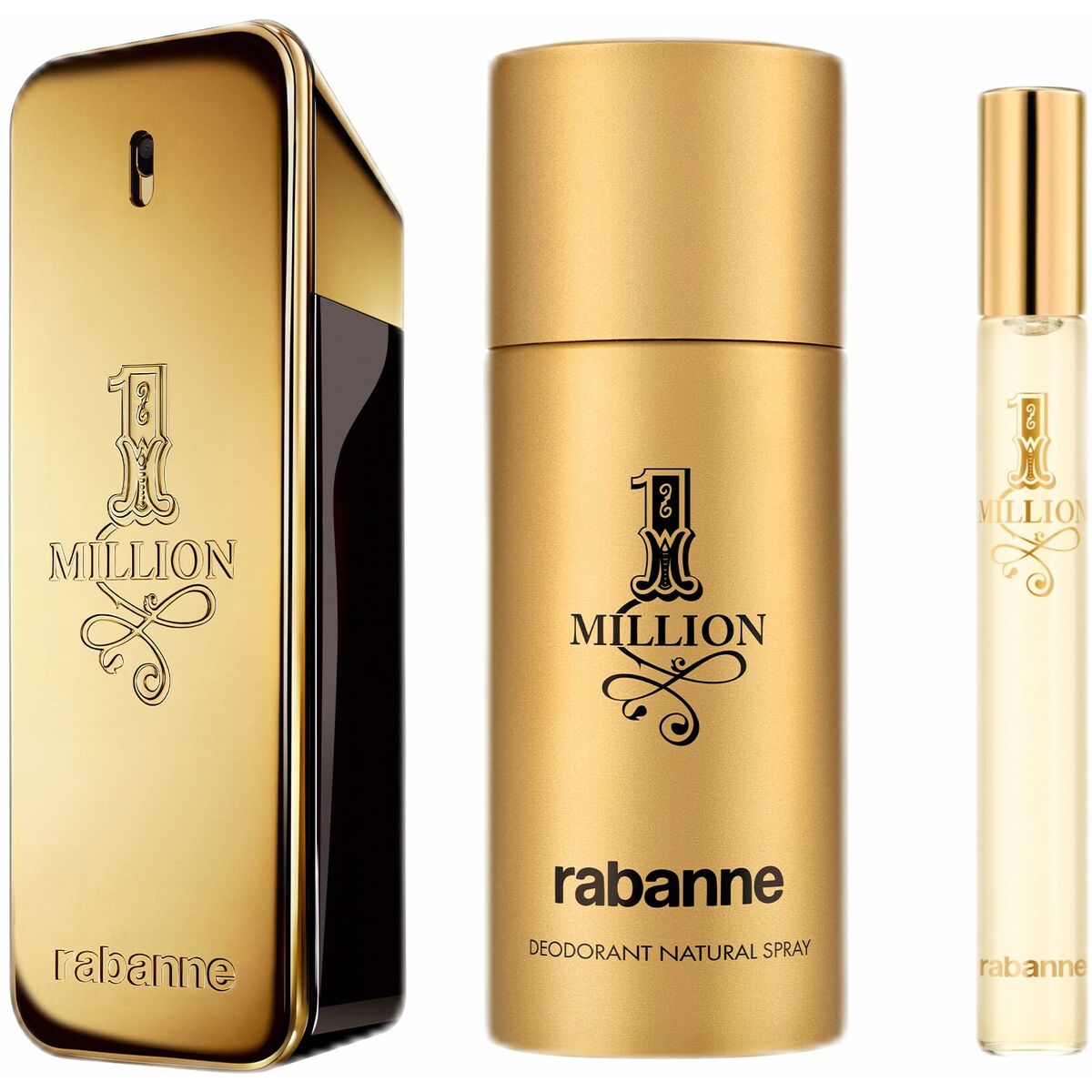 set de parfum barbati paco rabanne 1 million 3 piese