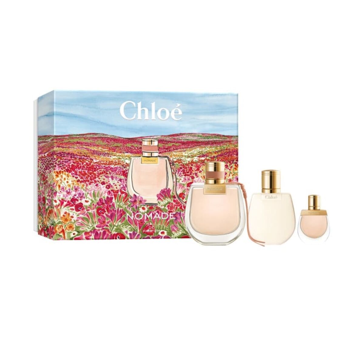 set de parfum femei chloe nomade edp nomade 3 piese
