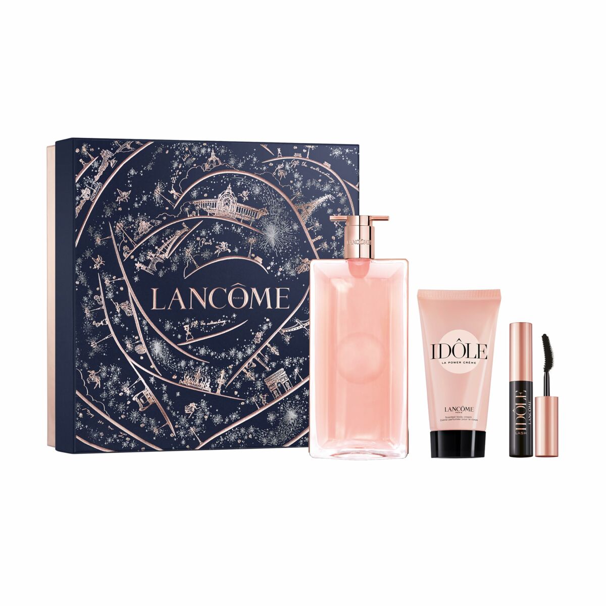 set de parfum femei lancôme idole edp 3 piese