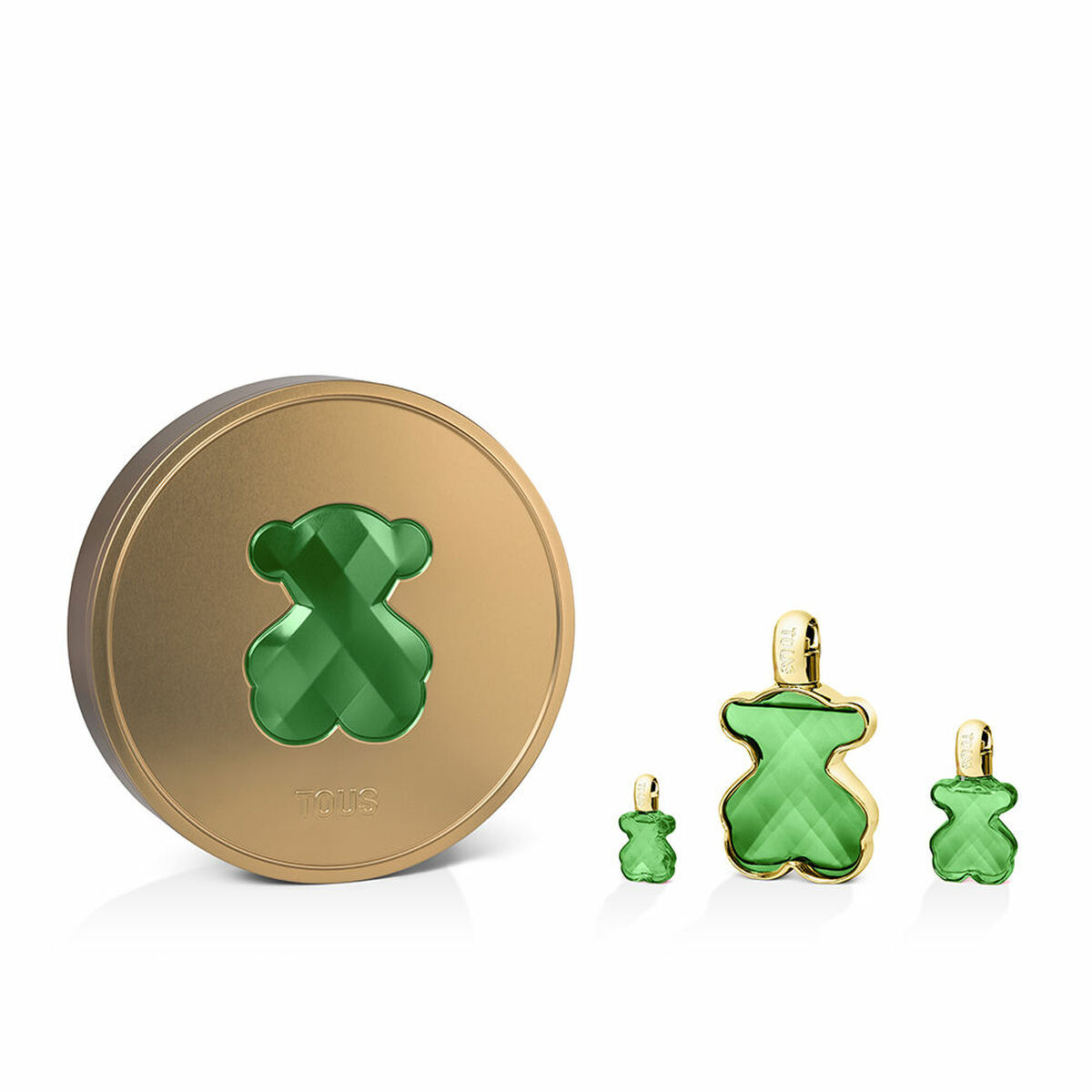 set de parfum femei tous loveme the emerald elixir 3 piese