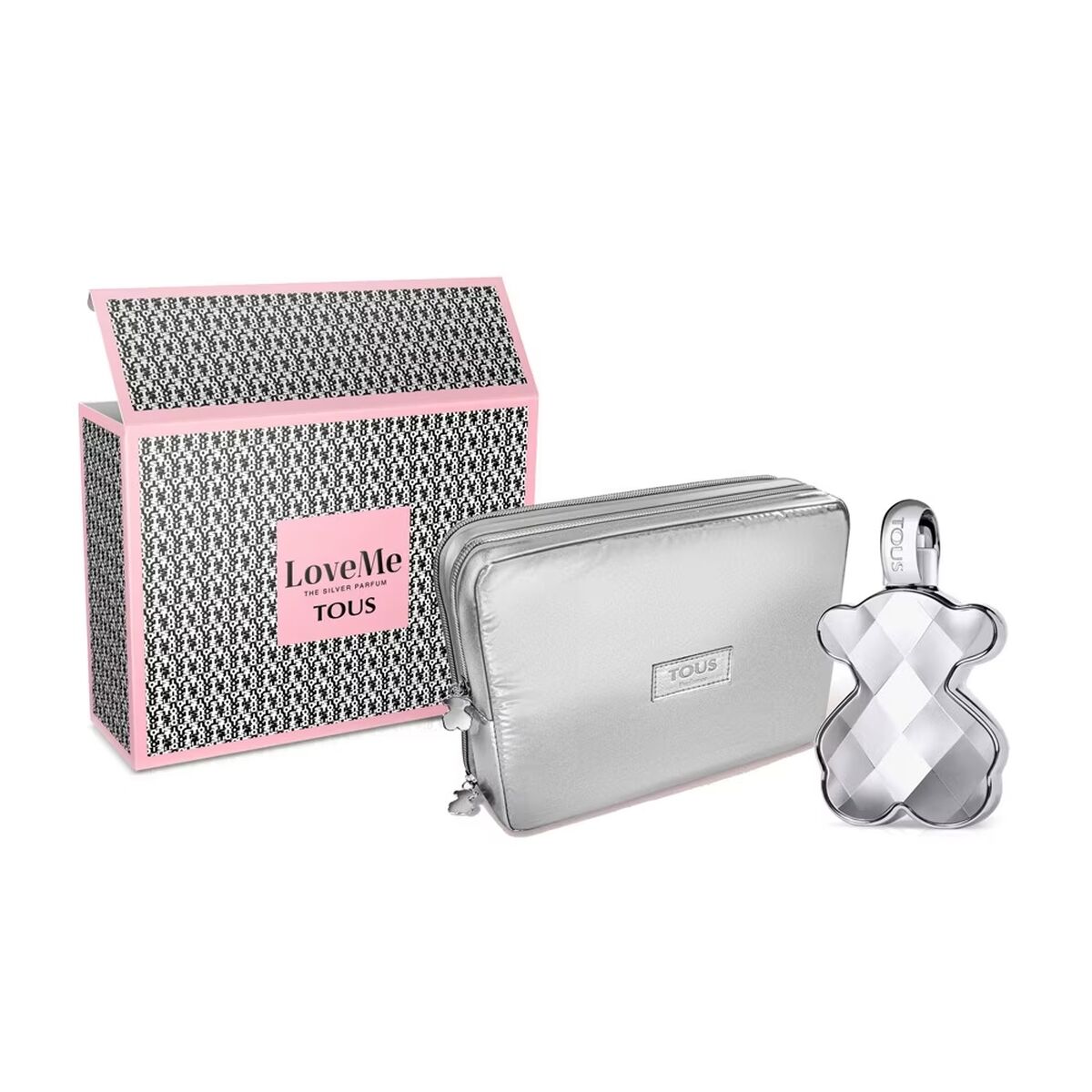 set de parfum femei tous loveme the silver parfum edp loveme the silver parfum 2 piese