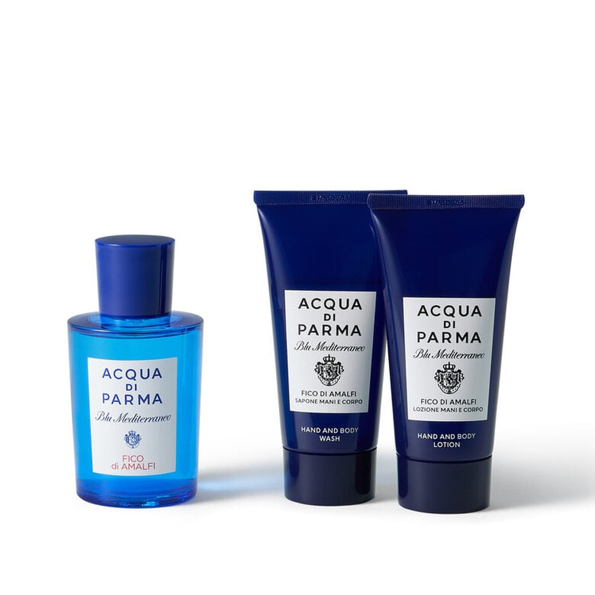 set de parfum unisex acqua di parma blu mediterraneo fico di amalfi 3 piese