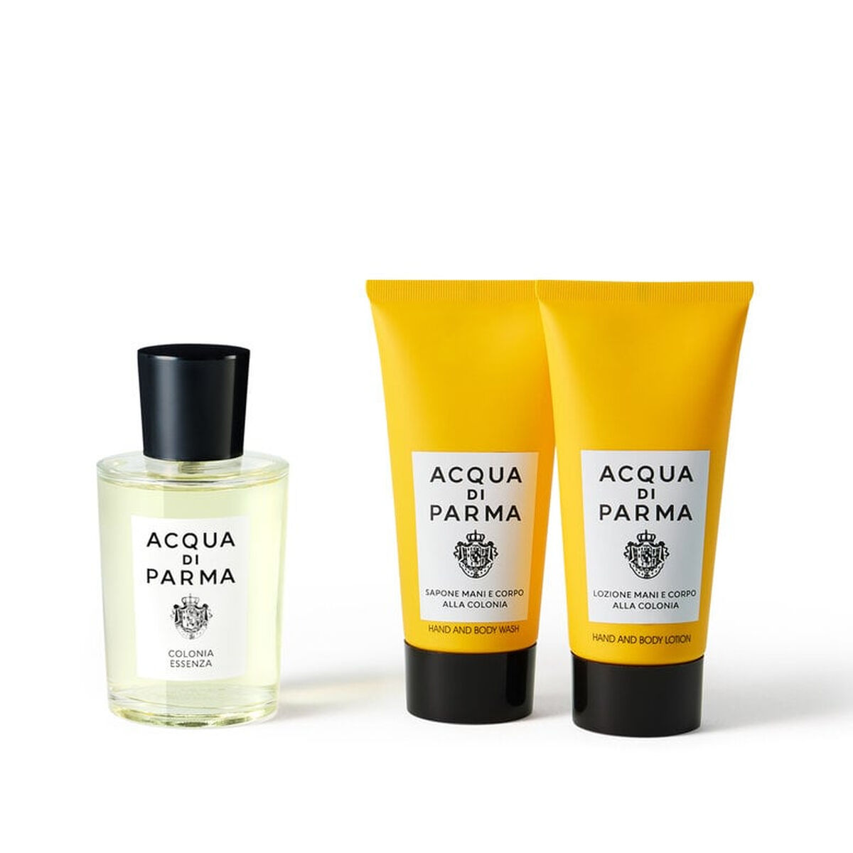 set de parfum unisex acqua di parma colonia essenza 3 piese