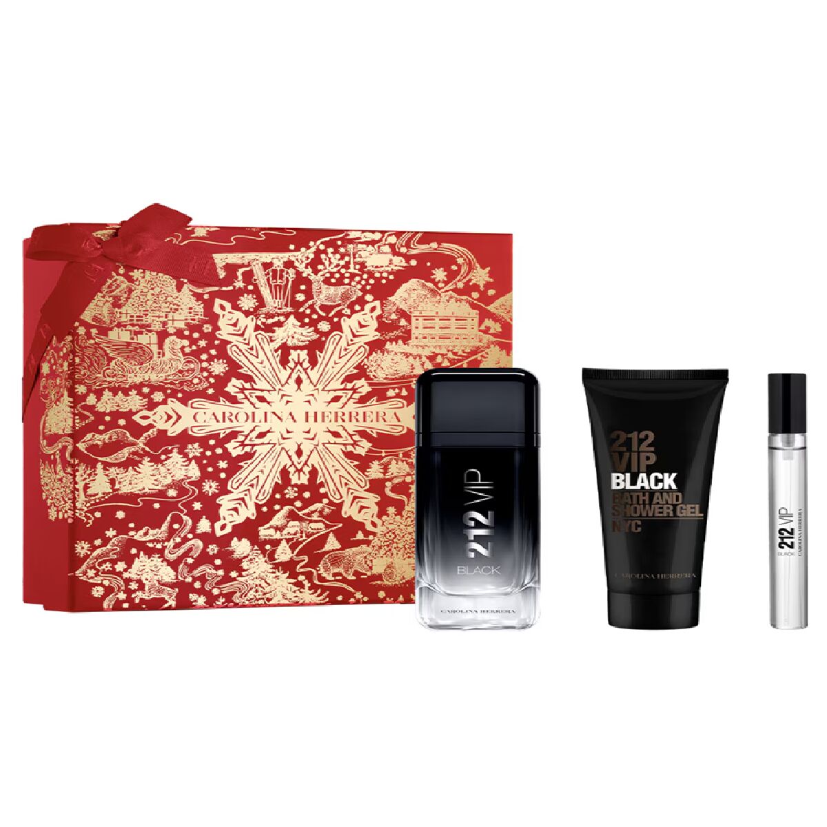 set de parfum unisex carolina herrera 212 vip men edp 100 ml