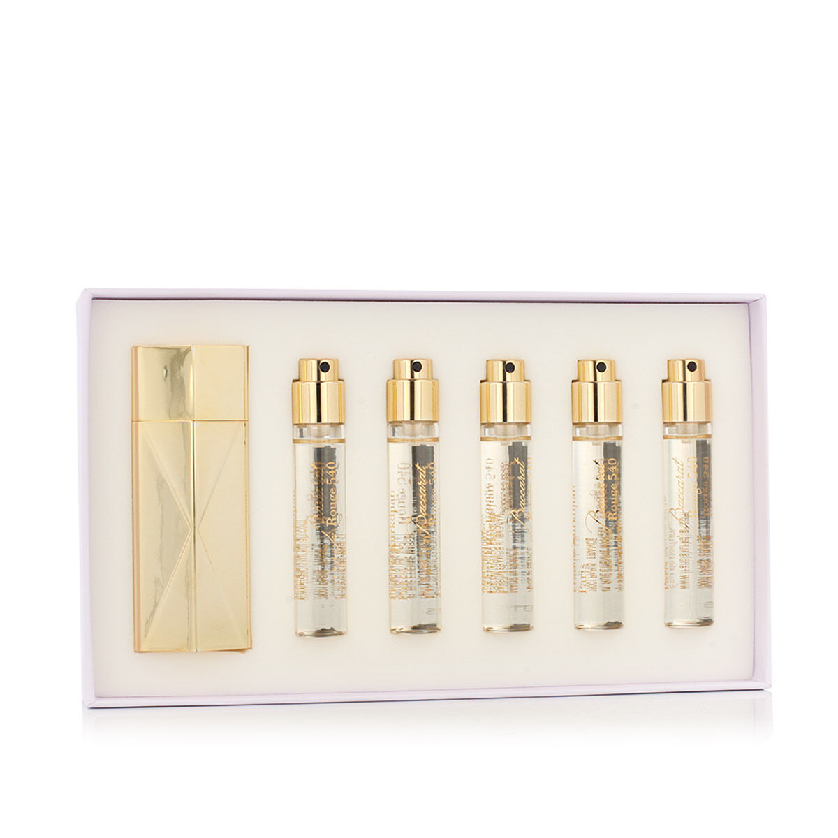 set de parfum unisex maison francis kurkdjian baccarat rouge 540 6 piese