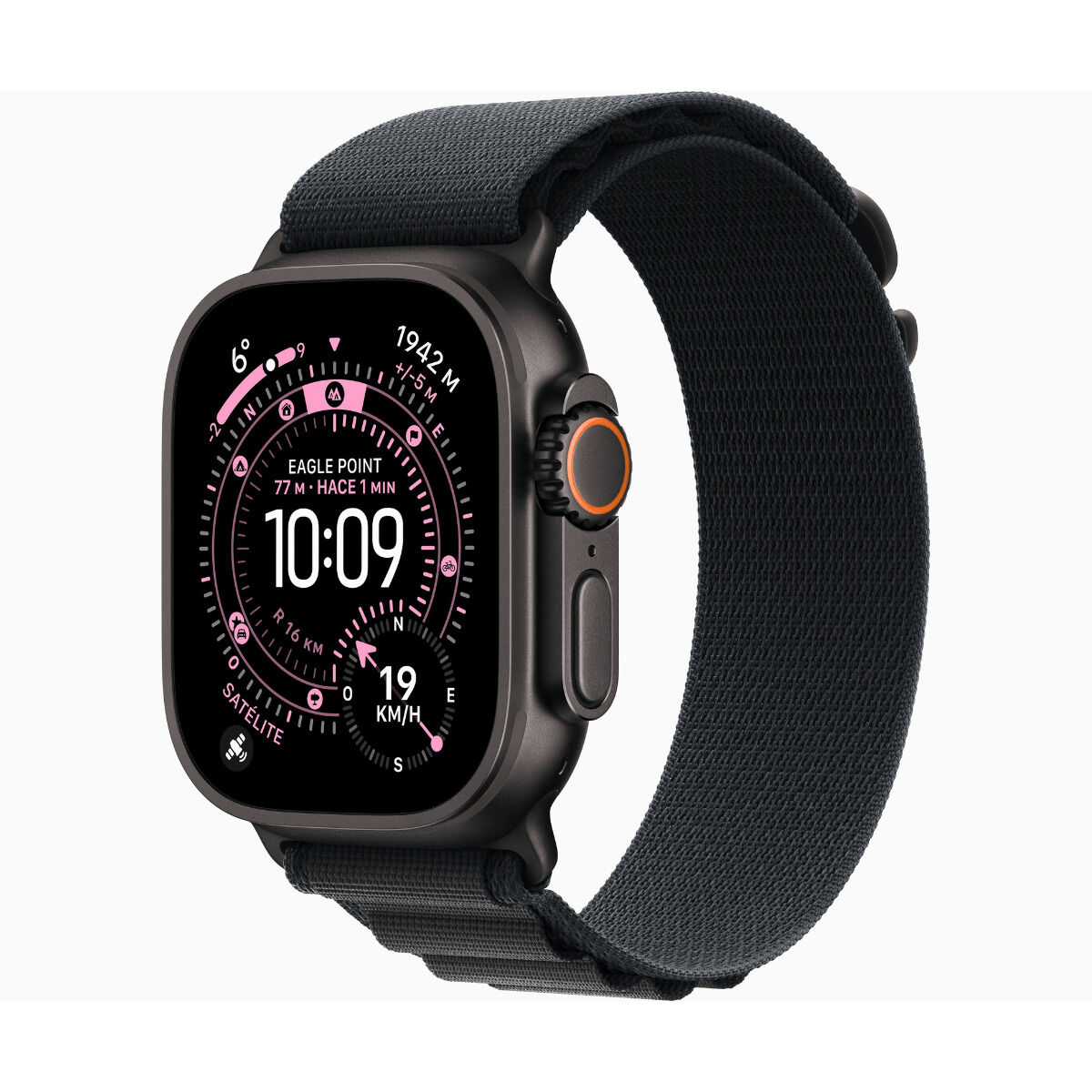 smartwatch apple mf0v4qf/a negru 49 mm