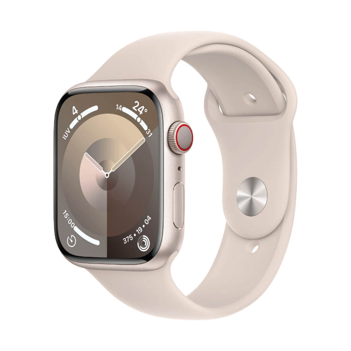 smartwatch apple mrhn3qa/a alb 1,69"
