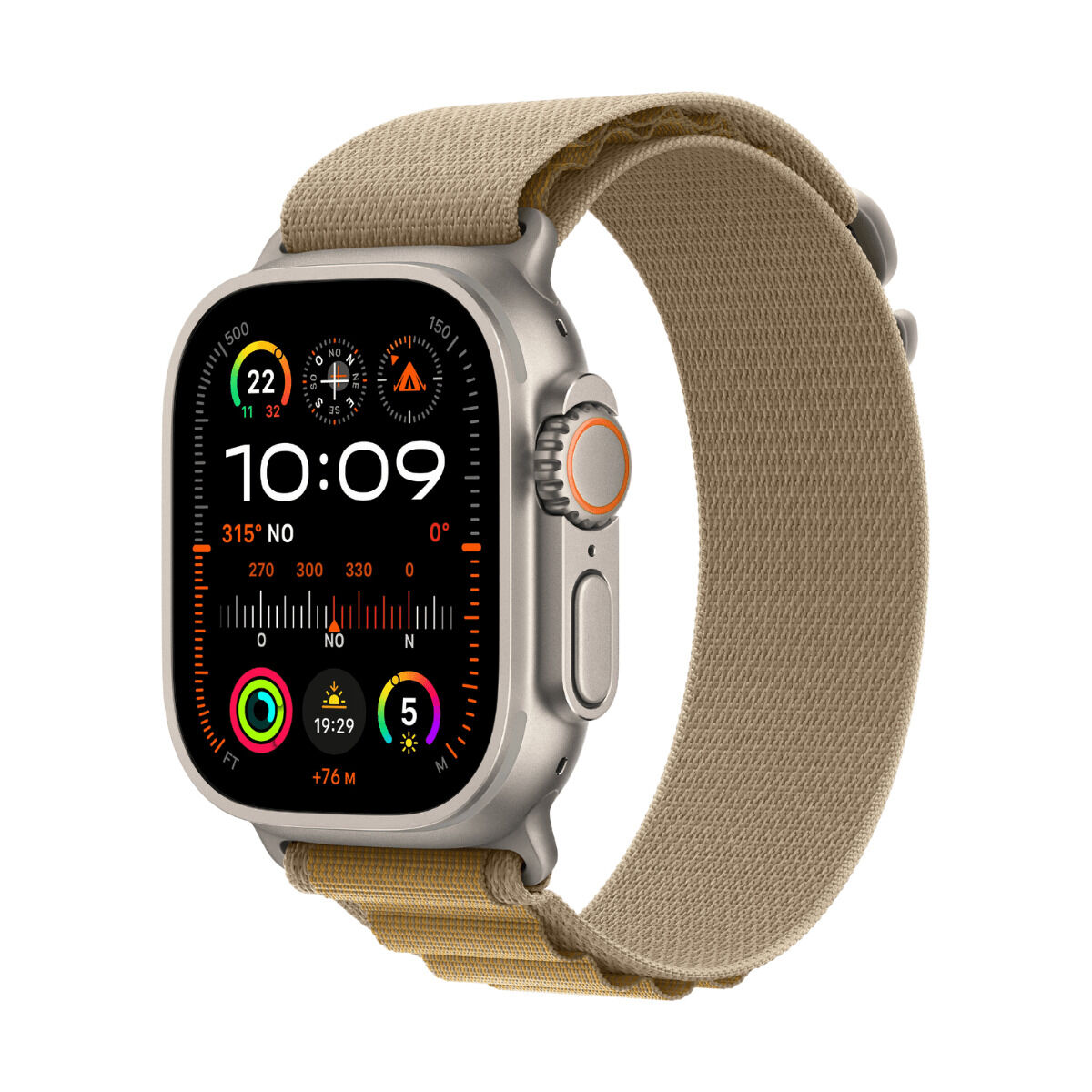smartwatch apple mx4f3ty/a bej 1,92" 49 mm