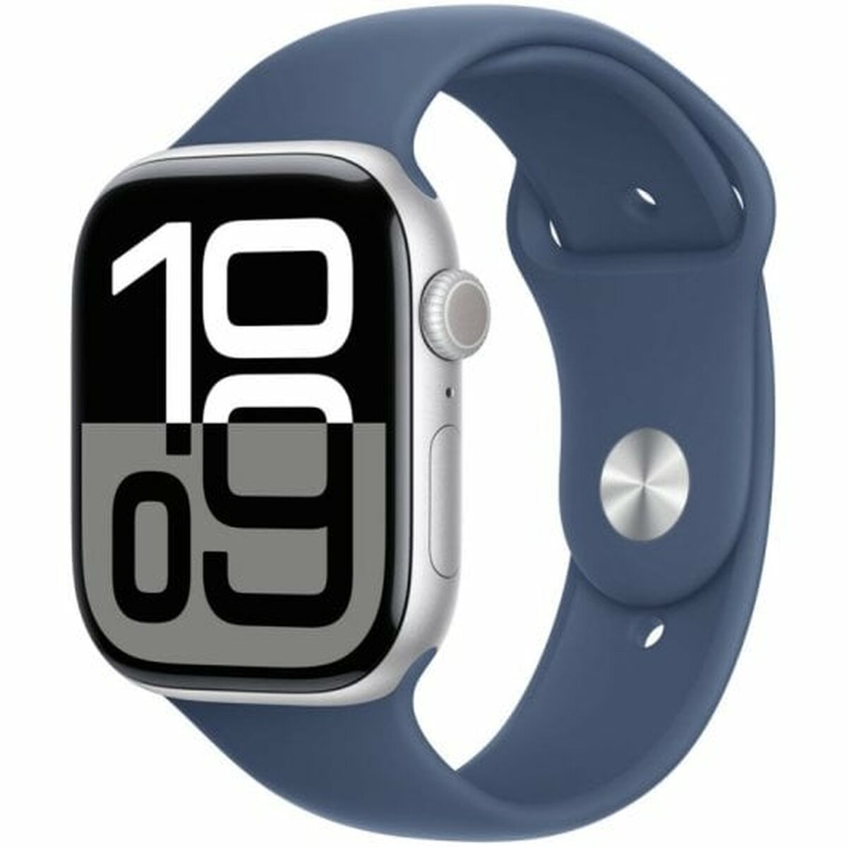smartwatch apple series 10 albastru argintiu 46 mm