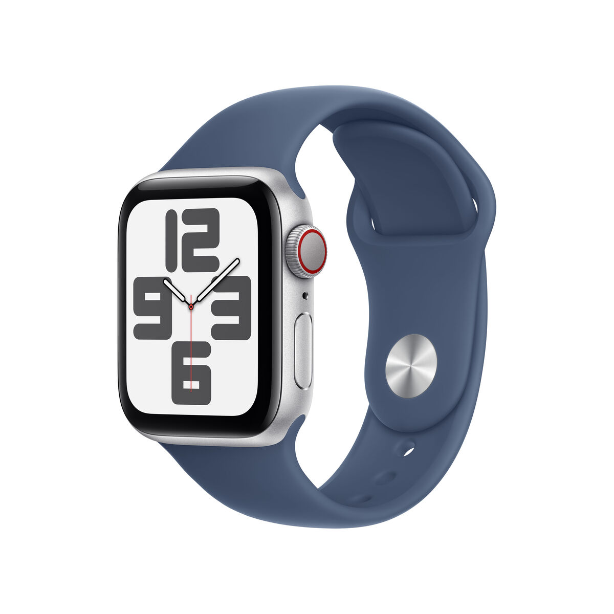 smartwatch apple watch se 1,57" albastru argintiu 40 mm