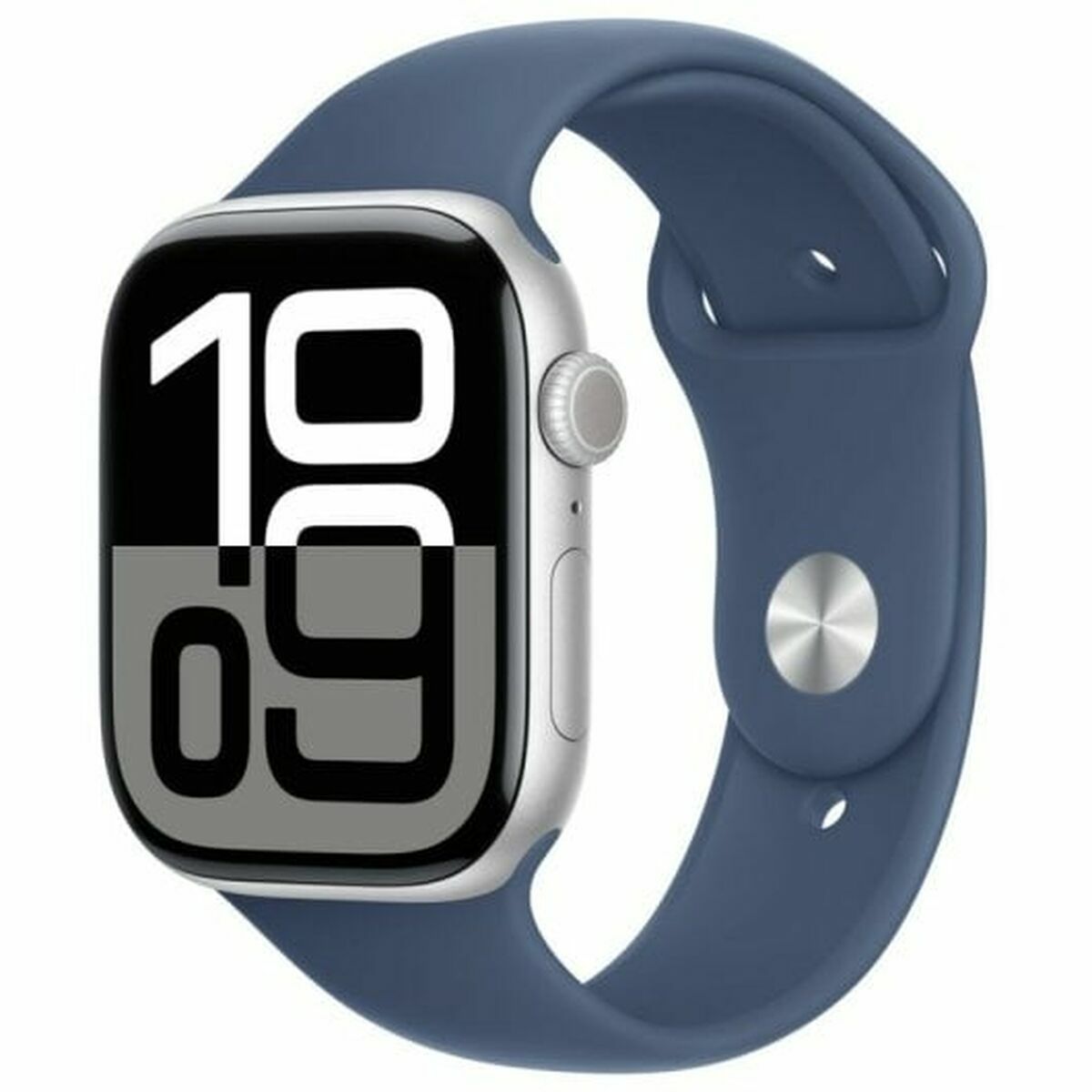 smartwatch apple watch series 10 gps + cellular argintiu 1,96" 46 mm