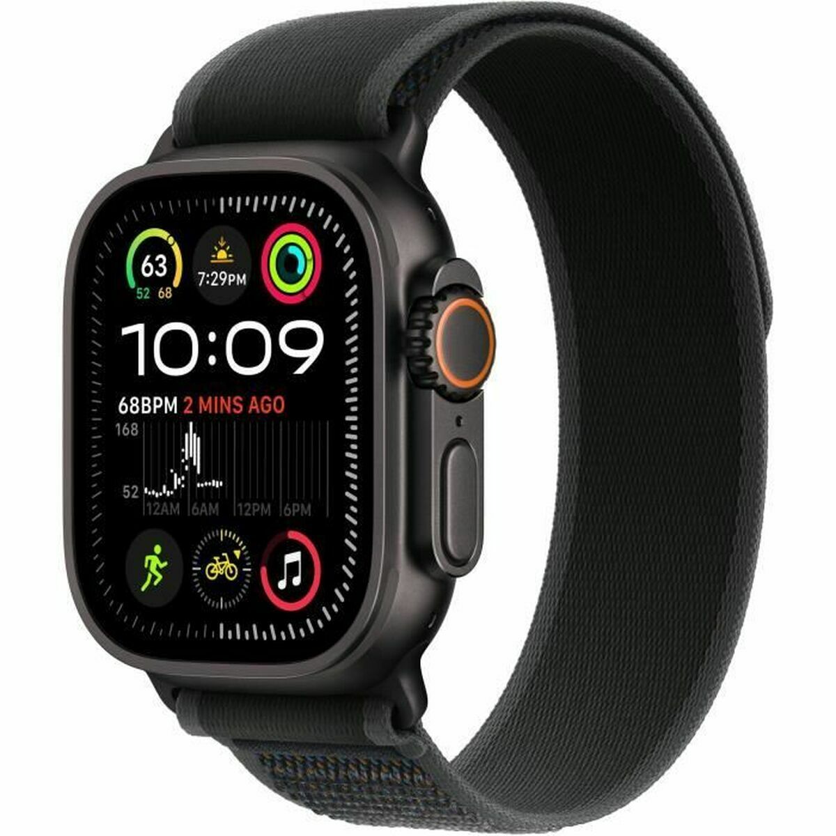 smartwatch apple watch ultra 2 negru 1,92" 49 mm titaniu