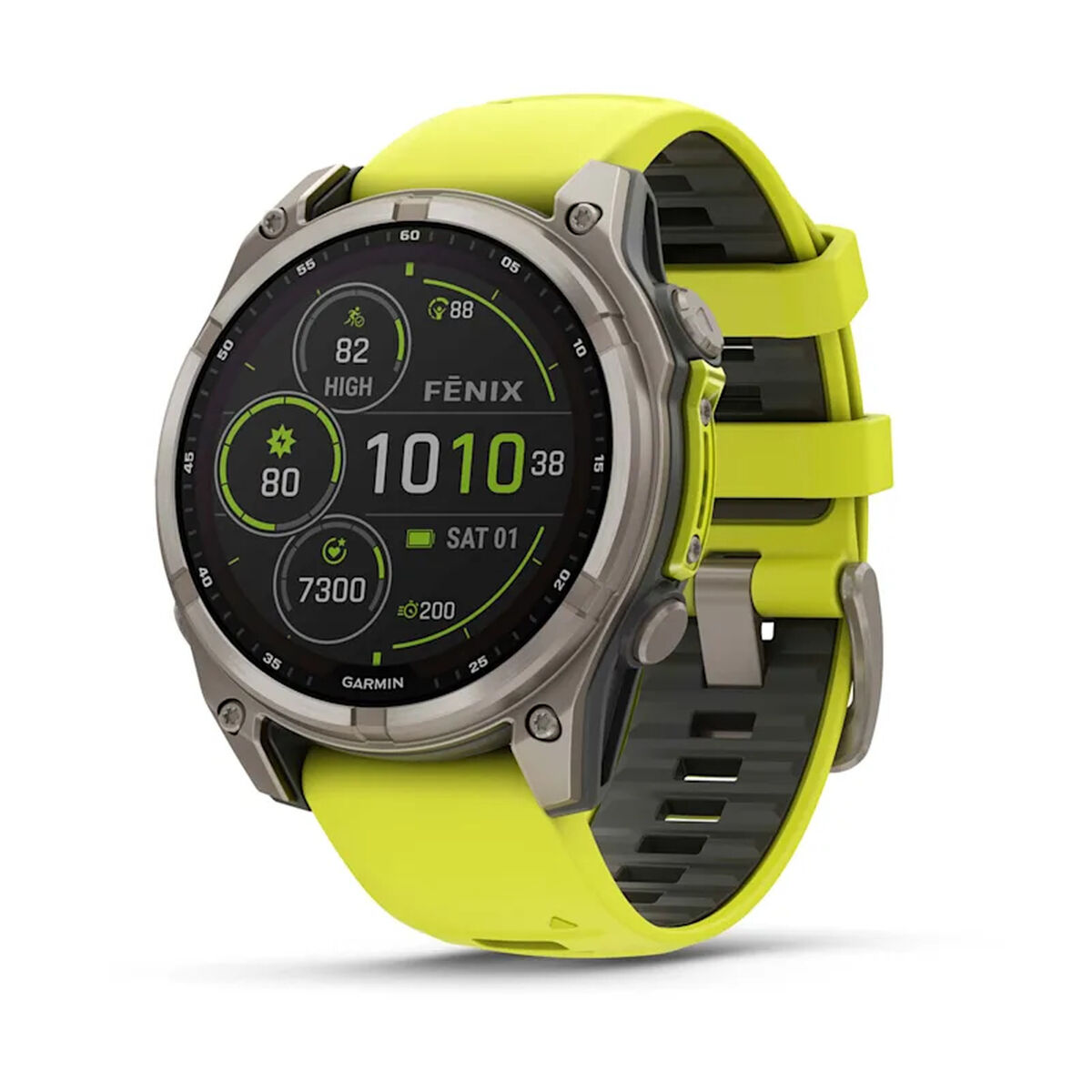 smartwatch garmin 010 02906 21 galben grafit titaniu 1,3" 47 mm Ø 47 mm