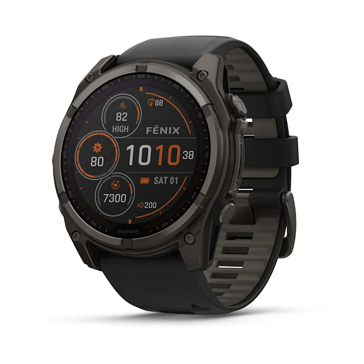 smartwatch garmin 010 02907 11 negru titaniu 1,4" 51 mm Ø 50 mm
