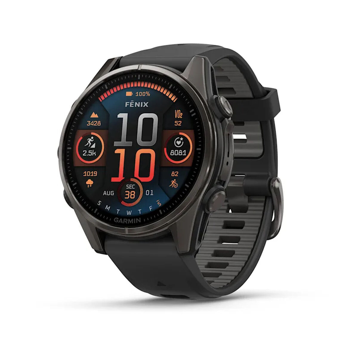 smartwatch garmin fenix 8 negru 1,3" 43 mm Ø 43 mm
