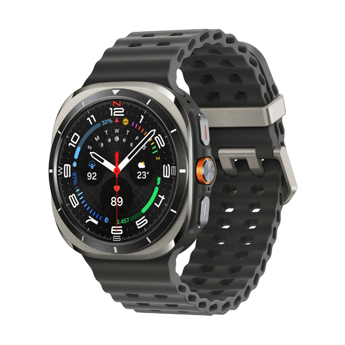 smartwatch samsung galaxy watch ultra gri 1,5" 47 mm 46 mm Ø 47 mm